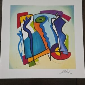 Alfred Gockel "Blue On Blue"